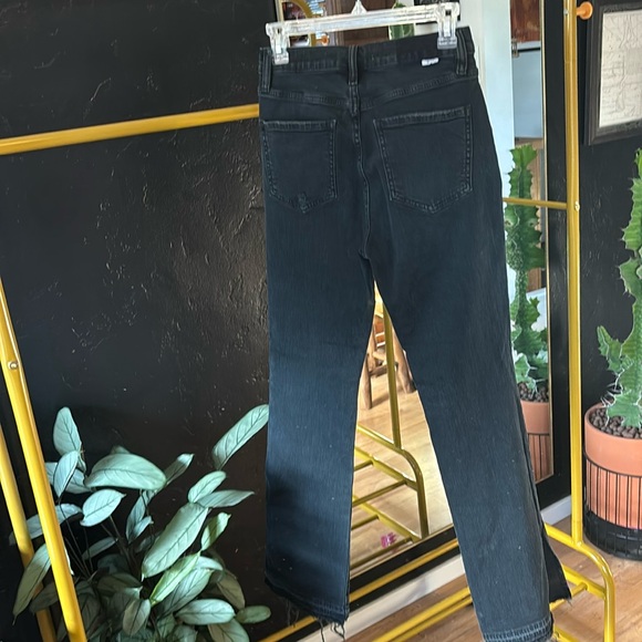 Daze Black Denim Straight Leg (202) - Picture 5 of 5